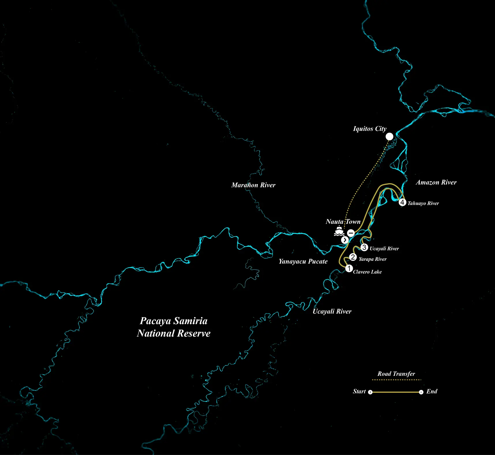 ARIA AMAZON- 3N Low Water WEBBOOKING
