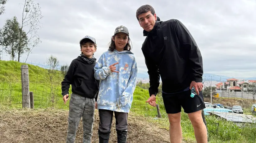 Agustin Forcade in Open Shimano 2025 in Cuenca, Ecuador