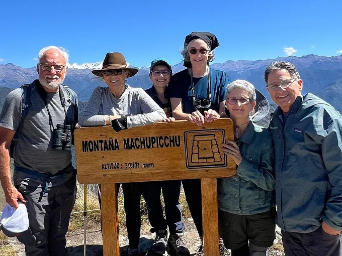 We made it to the summit of Machu Picchu Mountain!