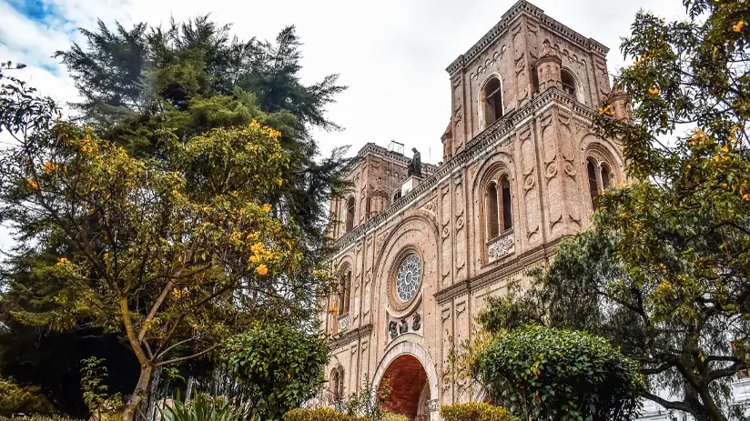 Cathedral in Cuenca Ecuador