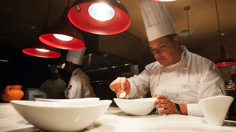 Modern restaurant in Bolivia