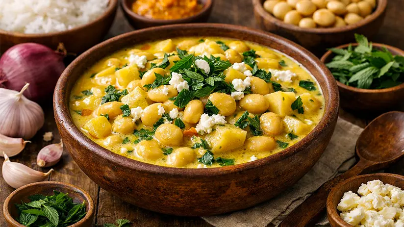 Guiso de tarwi Peruvian food