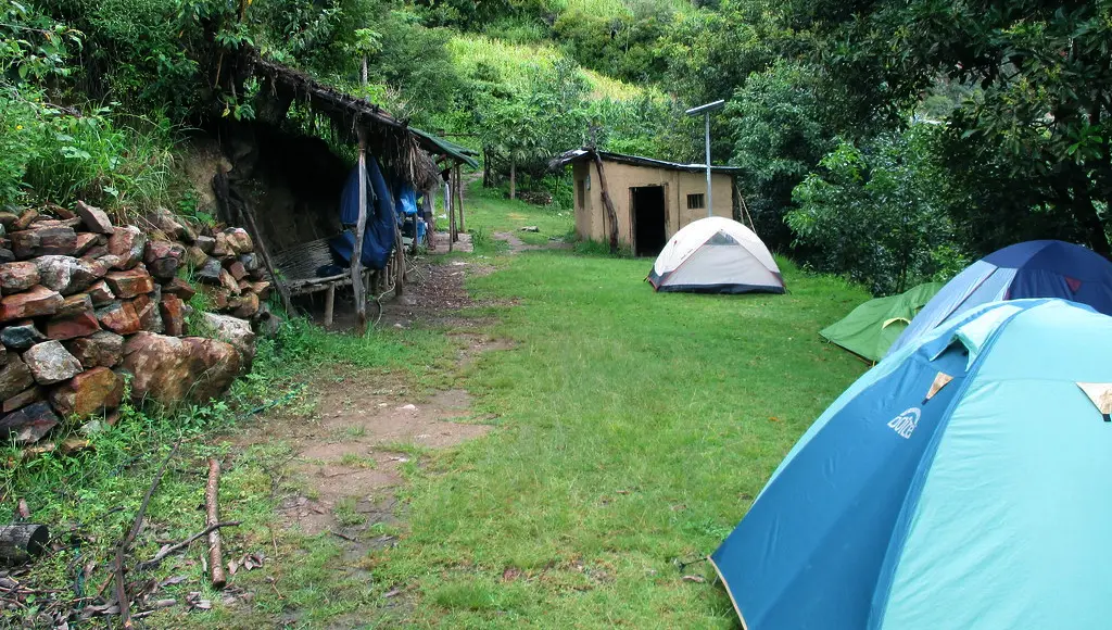 Camping in Choquequirao