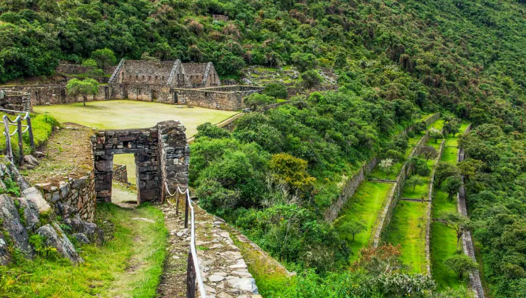 Entrance of Choquequirao