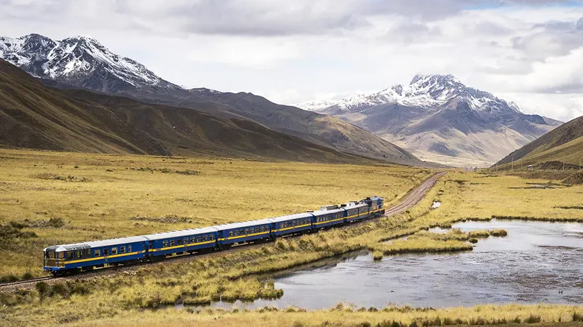 Train in Peru