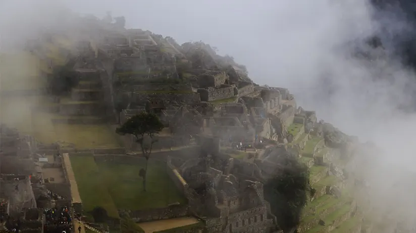 Machu Picchu entry morning