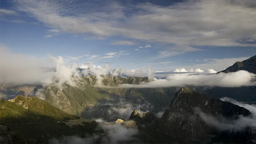 Machu Picchu sunrise