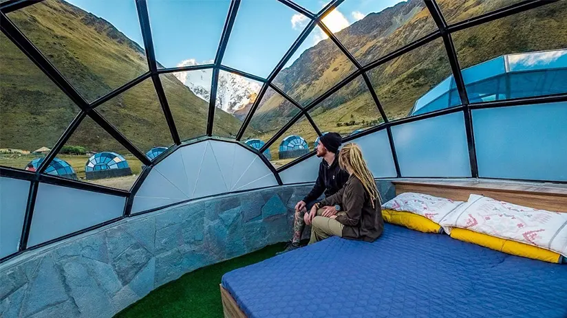 Romantic glamping Peru