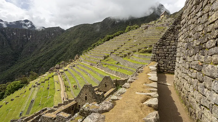 Agricultural terrances Machu Picchu
