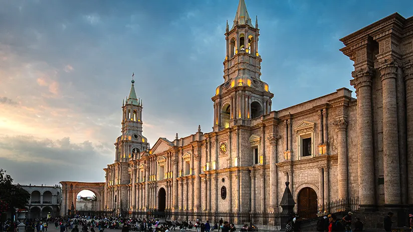 Basilica cathedral of Arequipa