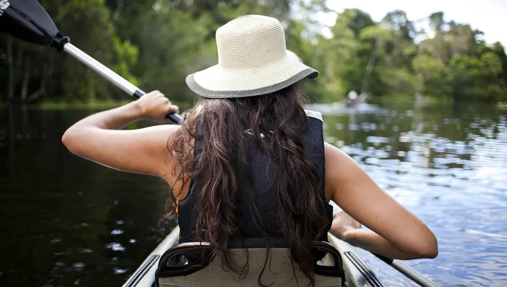 Kayak in Peru