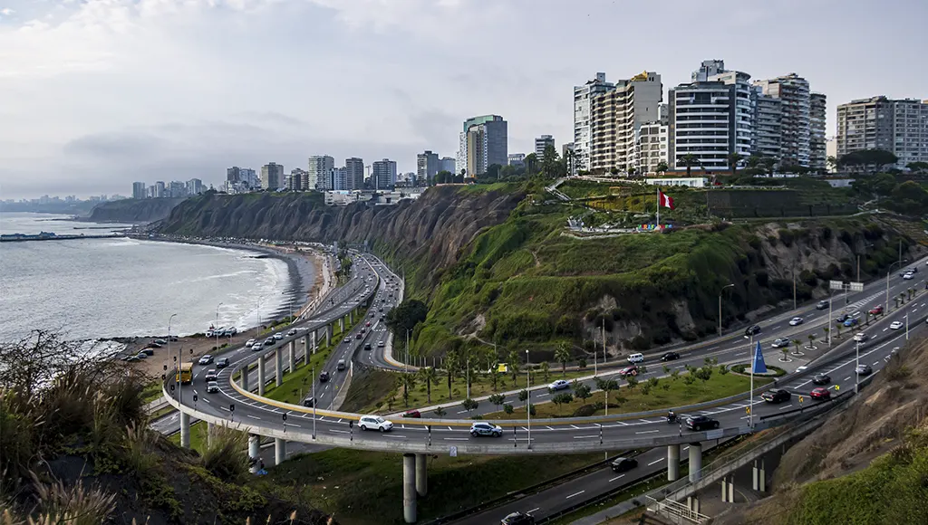 Miraflores district Peru