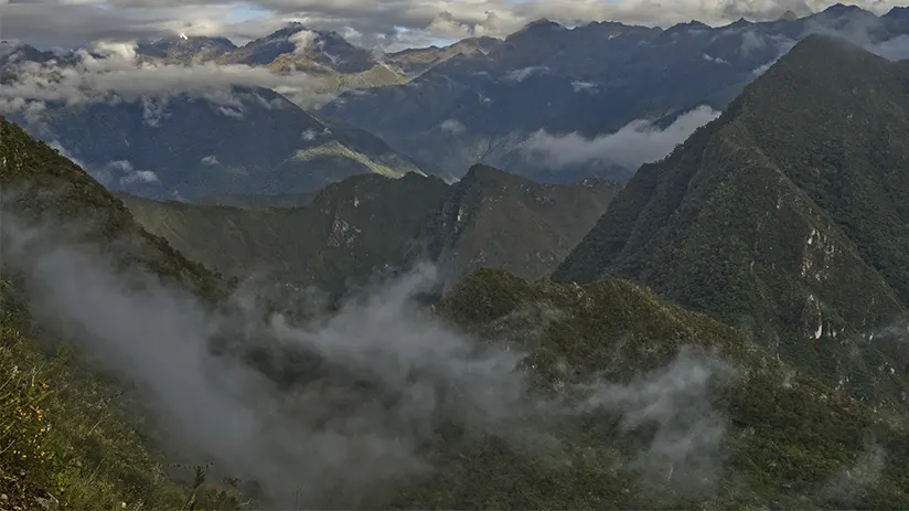 Natural spring Machu Picchu