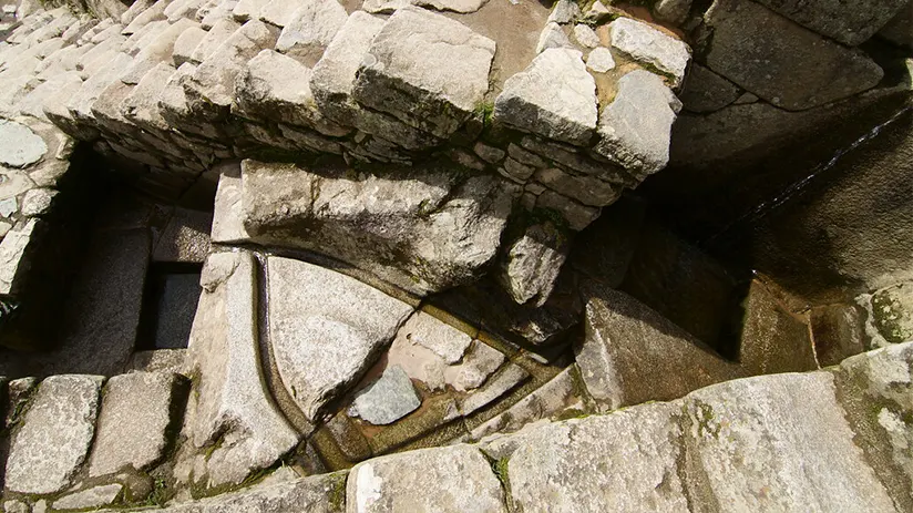 Water management Machu Picchu