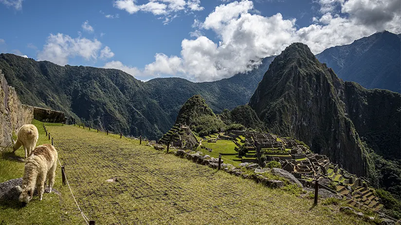 Location within Peru Machu Picchu