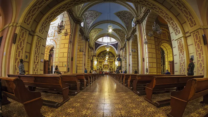 World famous churches Lima
