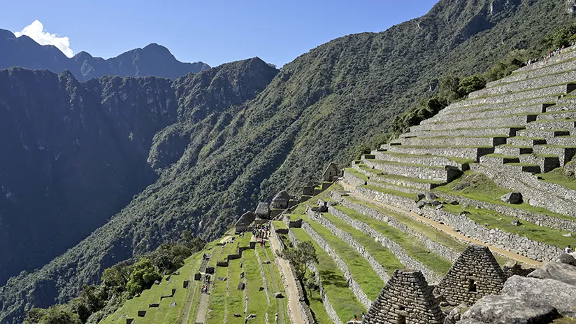 Arrive Machu Picchu