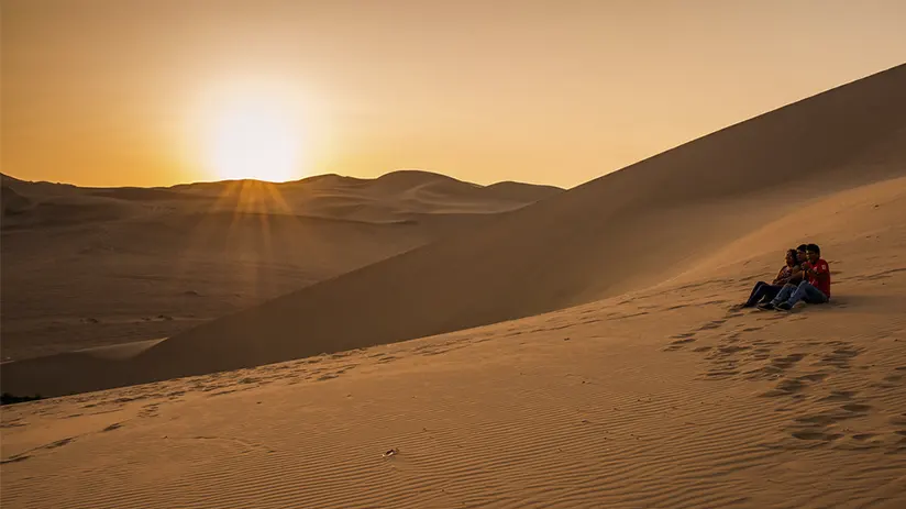 Sunset at Huacachina